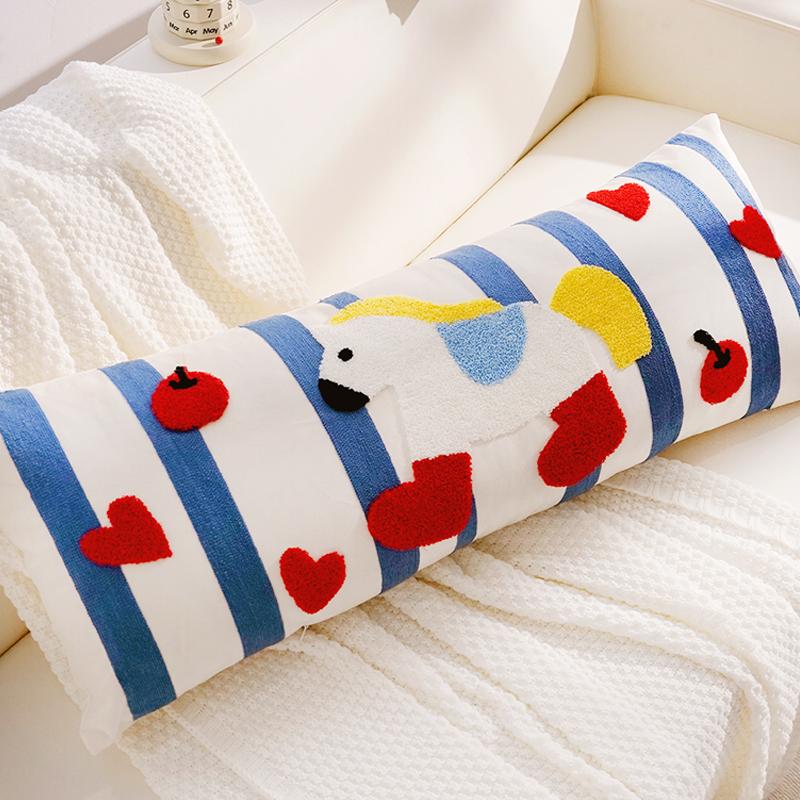 Blanket Cute Headboard Cushion Throw Pillow Cover Children's Throw Pillow for Decoration Cartoon Living Room Sofa Throw