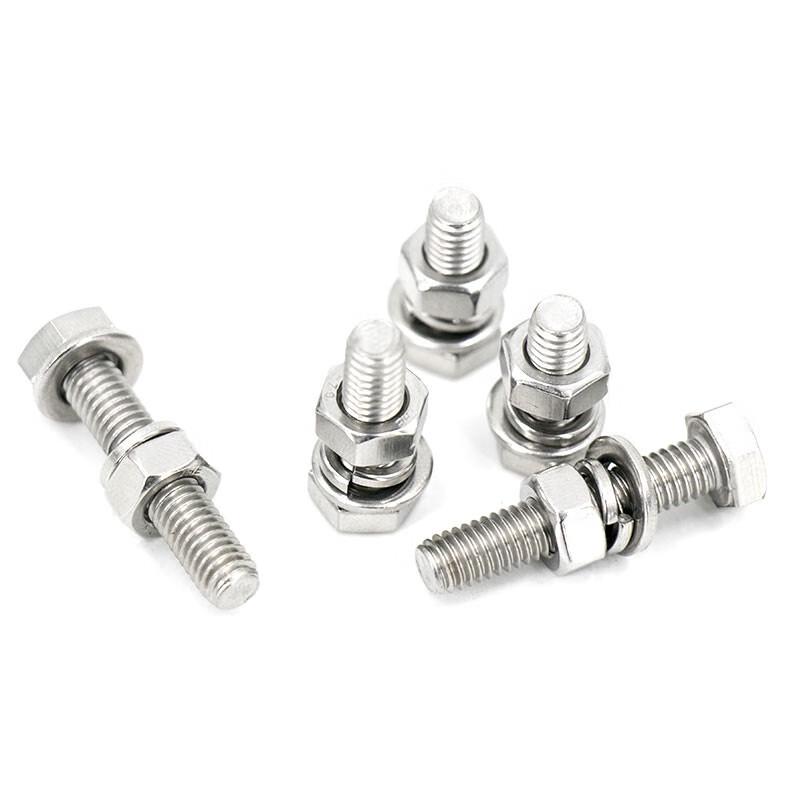 Stainless Steel Hex Bolt and Nut Set