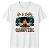Life Is Better By The Campfire Outdoors Graphic Unisex T Shirt Campfire Tee