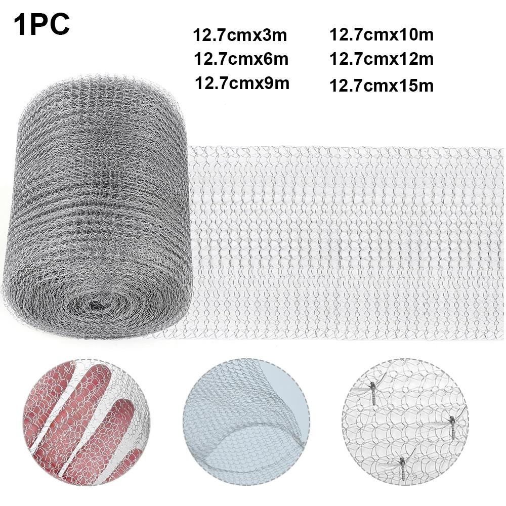 3 meters - 15 meters  mesh fabric fill, stainlesss steel gaps blocker, easy to use, flexible and elastic hardware fabric DIY kit