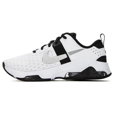 Zoom Bella 6 Амортизирующие Нескользящие Прочные Низкие Кроссовки для Тренировок Женские кроссовки Черные Белые DV3739-100