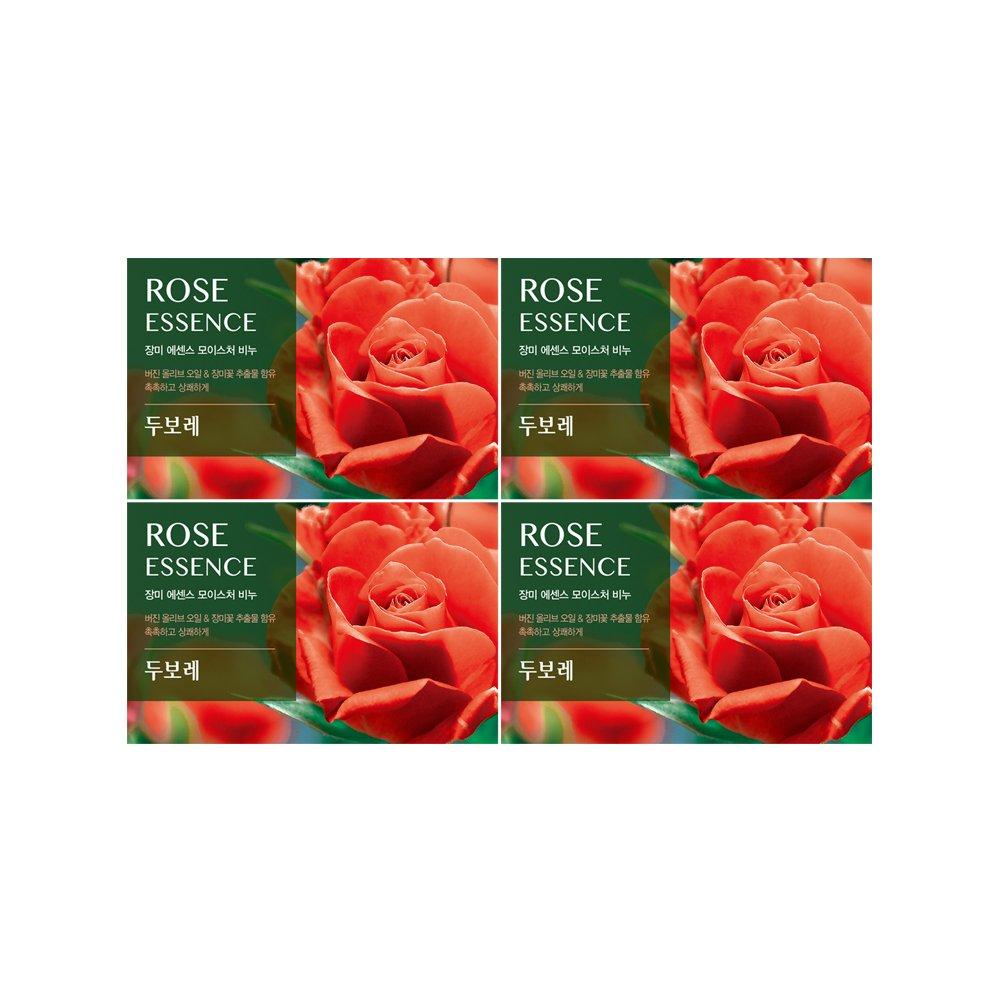 HAPPY BATH Dubore Rose Moisturizing Bar 4 pcs