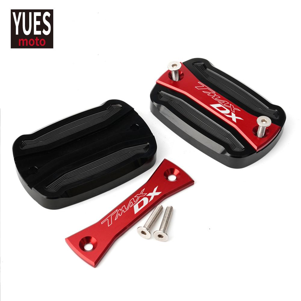 Мотоциклетные аксессуары Высококачественная крышка бачка тормозной жидкости с ЧПУ для Yamaha TMAX530 DX T-MAX 530