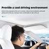 Для Tesla Model 3 2022-2023 аксессуары для салона автомобиля солнцезащитный козырек передний и задний люк на крыше солнцезащитный козырек сетчатый солнцезащитный козырек на окно автомобиля