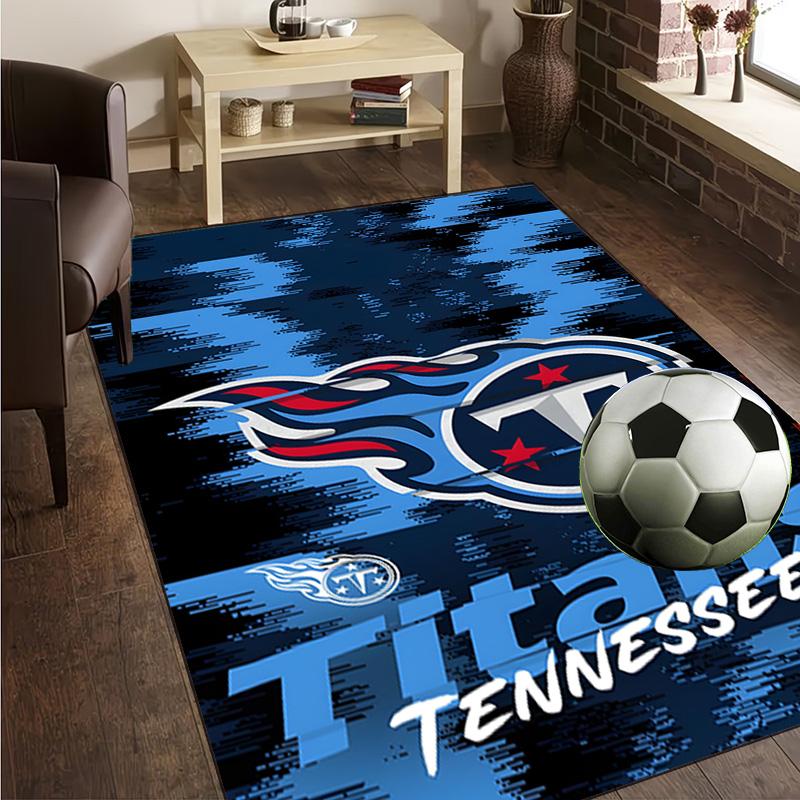 Tennessee Logo Art Rug Office Carpet Non-Slip Mat, Chair Rug Floor Covering for Gaming, Bedroom, Living Room , Home Decor Christmas Gift