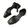 For Niche and Light Luxury Women's Shoes and Sandals, Wear Loose-heeled Shoes On Top