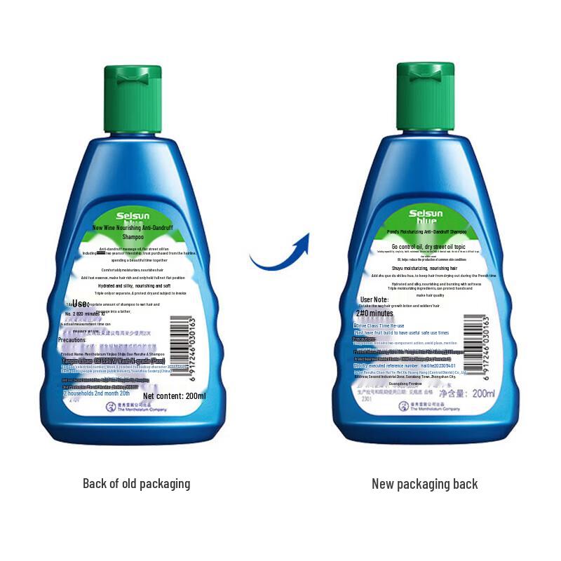 Mentholatum Selsun Selenium Sulfide Anti-Dandruff Shampoo