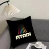 Hot AAtaris Game Logo Cushion Cover Elegant Comfort Pillowcase Sofa Bed Doublesided Printed Invisible Zipper Home Decor
