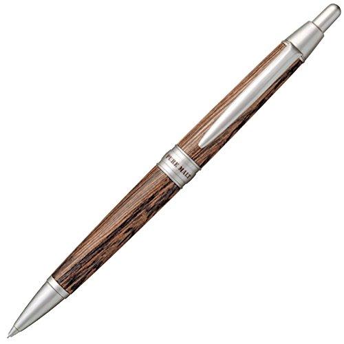 Mitsubishi Pencil PURE MALT Mechanical Pencil 0.5mm, Wooden Barrel, Dark Brown (M51025.22)