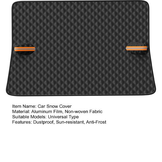 Лобовое стекло автомобиля, снежный покров, устойчивый к солнцу, защита от замерзания, складной универсальный автомобильный внедорожник, зимнее переднее лобовое стекло, защита от обледенения