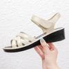 Women's Sandals Summer Flat Bottom Soft-soled Beach Sandals Mother Shoes