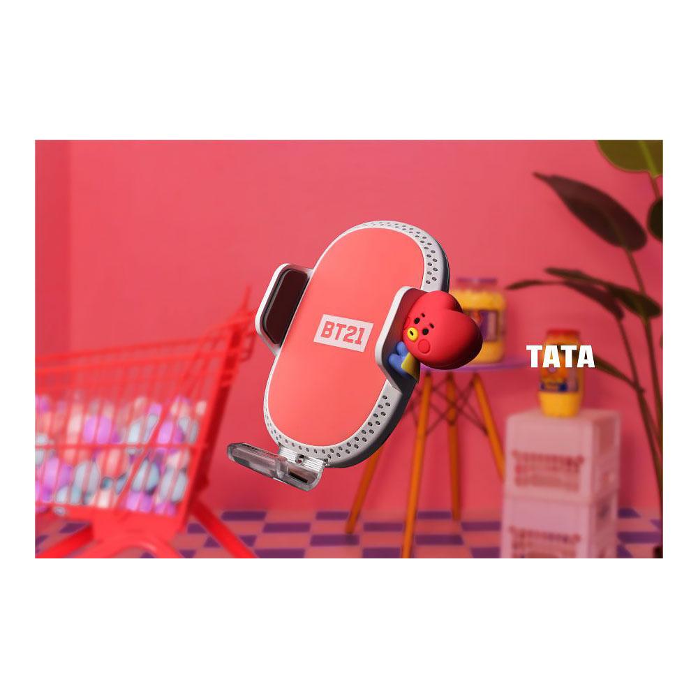 BT21 Air Clean Fast Беспроводное автомобильное зарядное устройство