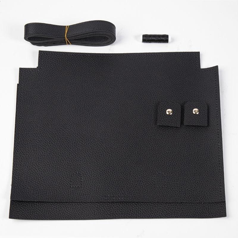 DIY Handmade Tote Bag Accessories PU Material Solid-color Shoulder Bag Make By Oneself Large Capacity Trendy Ladies' Bags