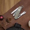 Victorinox Classic Alox Коллекция Бесконечный Серый Швейцарский Армейский Нож Мультитул с Ножницами и Отверткой 5 Функций Компактный Легкий