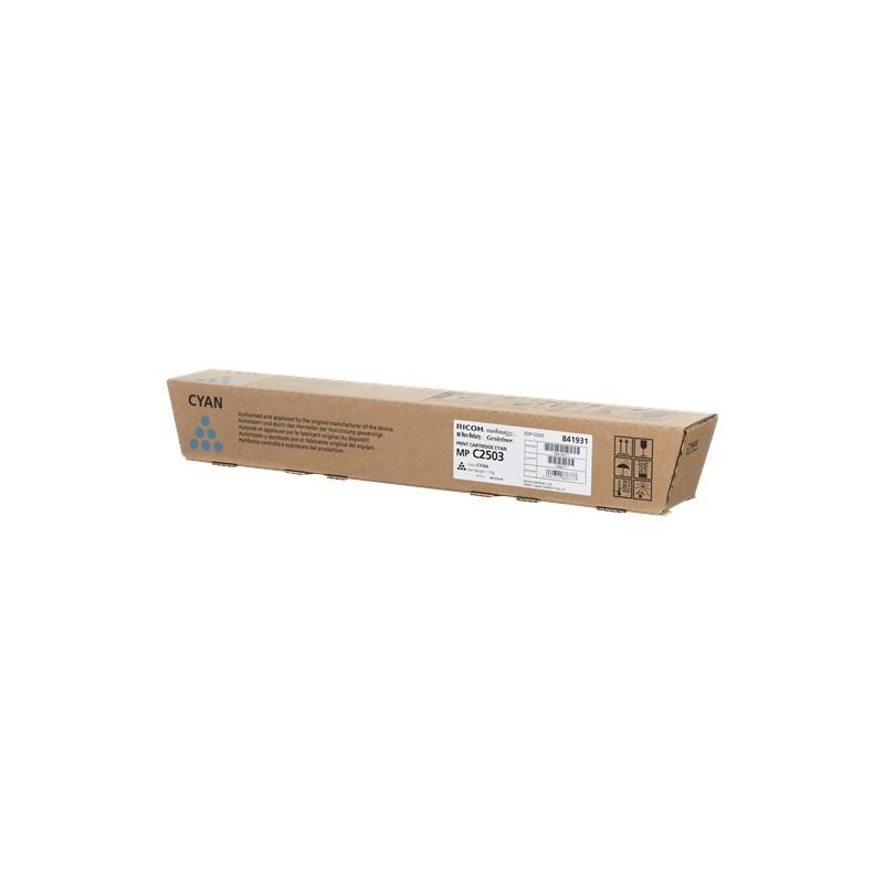 Ricoh Aficio MP-C2503SP/MP-C2003SP/MP-C2011SP Cyan Original Toner Cartridge - 841931-841931