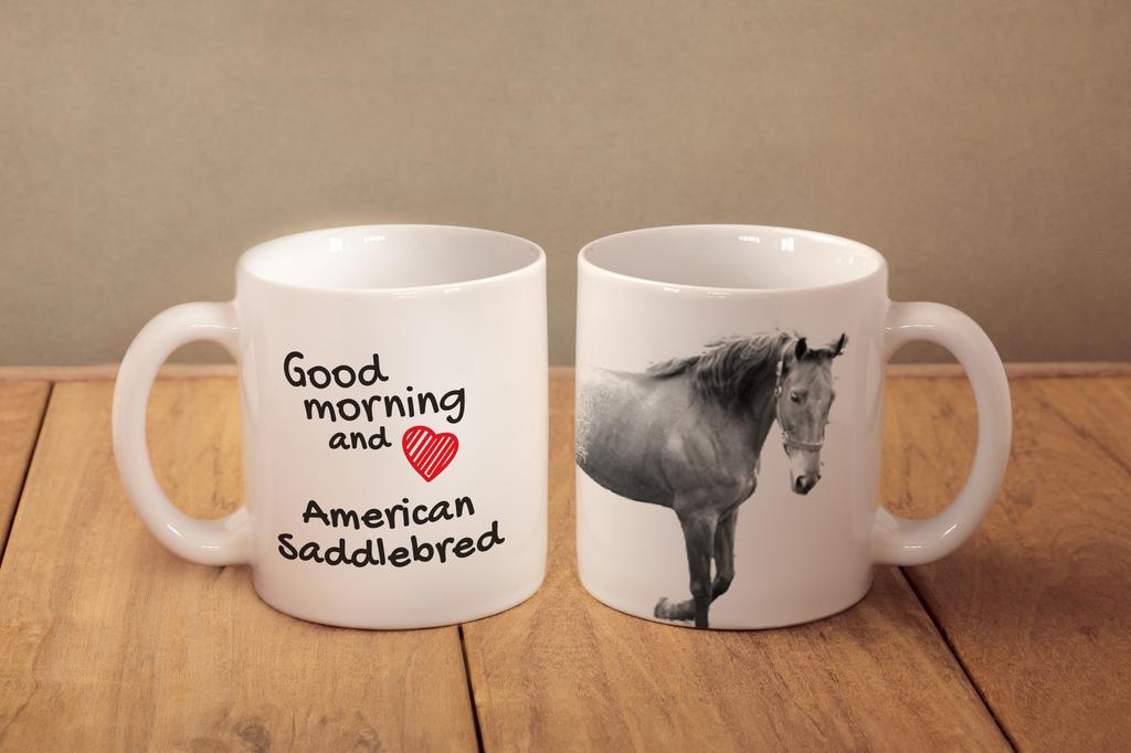 American Saddlebred – Mug with a horse, personalized mug with a print | Art-Dog