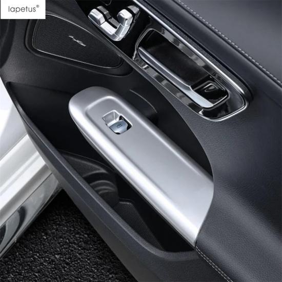 Car Door Window Glass Lift Switch Panel Frame Cover Trim Interior Accessories For Mercedes Benz C Class W206 Sedan - 2025