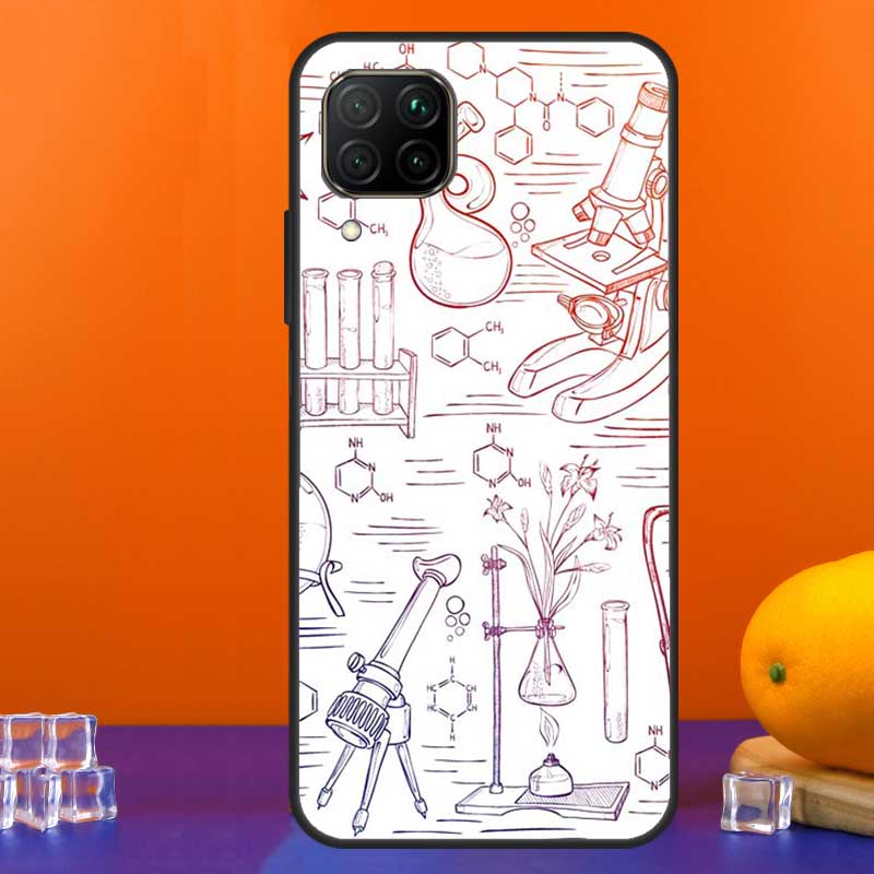 Чехол Biology and Chemistry для Huawei Nova 12s 12i 11i 8i 9 10 SE Y91 Y90 Y60 Y70 Y72 Y61 P20 P40 Lite P30 P60 Pro