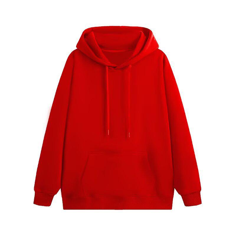 Brushed Fleece Hooded Sweatshirt - 22 Colors, Custom Text & Patterns, Perfect for Uniforms & Group Workwear, Autumn/Winter