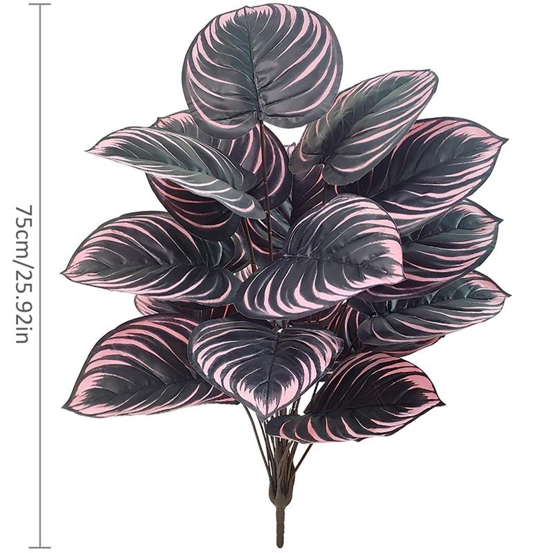 Искусственные зеленые растения кустарники стебли домашний сад внутренний наружный декор