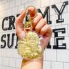 Wealthy Pony Keychain Luck Bag Pendant Bags Accessory Gold Horse Keychains  Chinese New Year