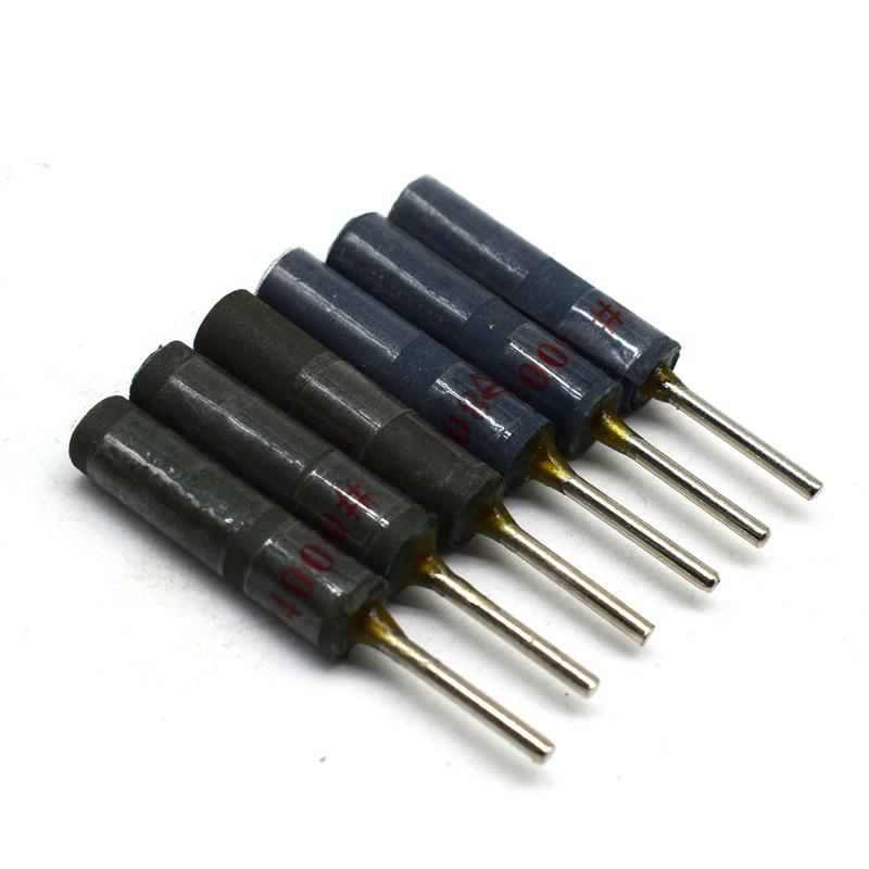 20PCS Sandpaper Grinding Rod For Jewelry Polishing 2.35MM Shank Electric Rotary Tool Accessory