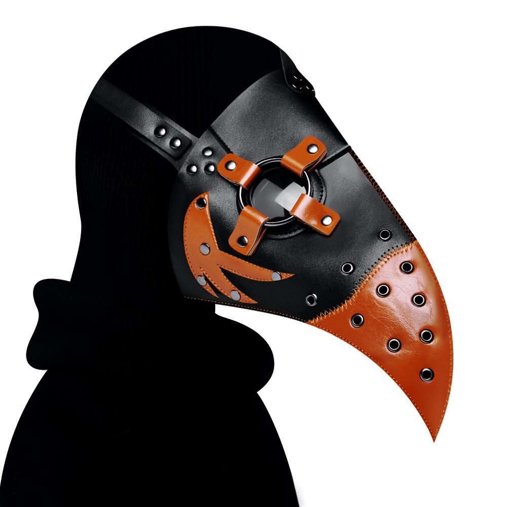 Halloween Steampunk Plague Beak Masquerade Party Mask Headgear
