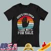 God's Children Are Not For Sale Retro Black T-Shirt