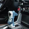 Fashion Hoodie Gear Shift Cover for Car Manual Transmission - Shark and Frog Design