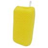 Towa Sangyo Bath Sponge, Acrylic Net, for Bathtub Cleaning, Yellow, Approx. 16.5 X 8.3 X 5.3 Cm, Washes Off with Water Only, Antibacterial Treatment