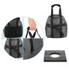 Bowling Bag for Single Ball Bowling Tote with Soft Bowling Cups Holder Bowling Tote Bag with Big Capacity Mesh Pockets