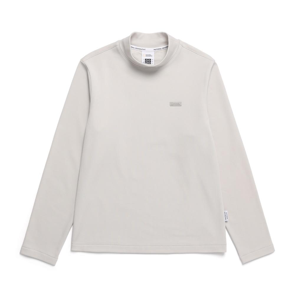 NATIONALGEOGRAPHIC N244Wts010 Women'S Winter Turtleneck T-Shirt L Beige