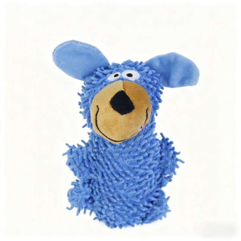 Плюшевая игрушка для прорезывания зубов для собак, устойчивая к укусам, со звуком, для самостоятельной игры и снятия скуки