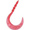 Daiwa Daiwa Thai Lava Necktie Red Teeth Worm Tamagami Turbo SIngle Curly 3.6 In Various Red