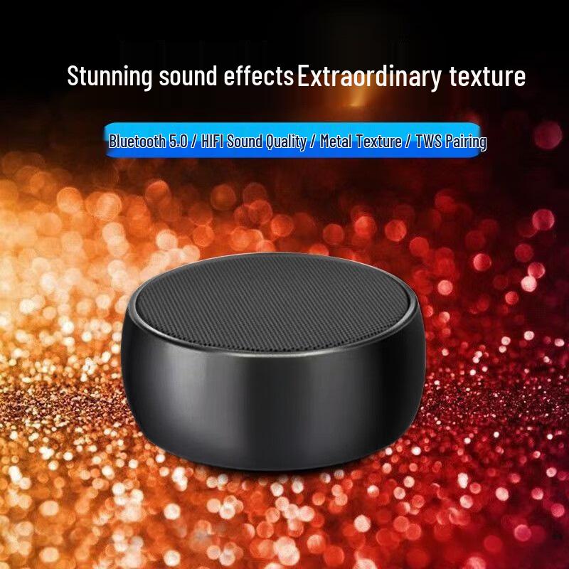 BS01: Компактная Bluetooth-колонка для кемпинга на открытом воздухе, путешествий и домашнего использования