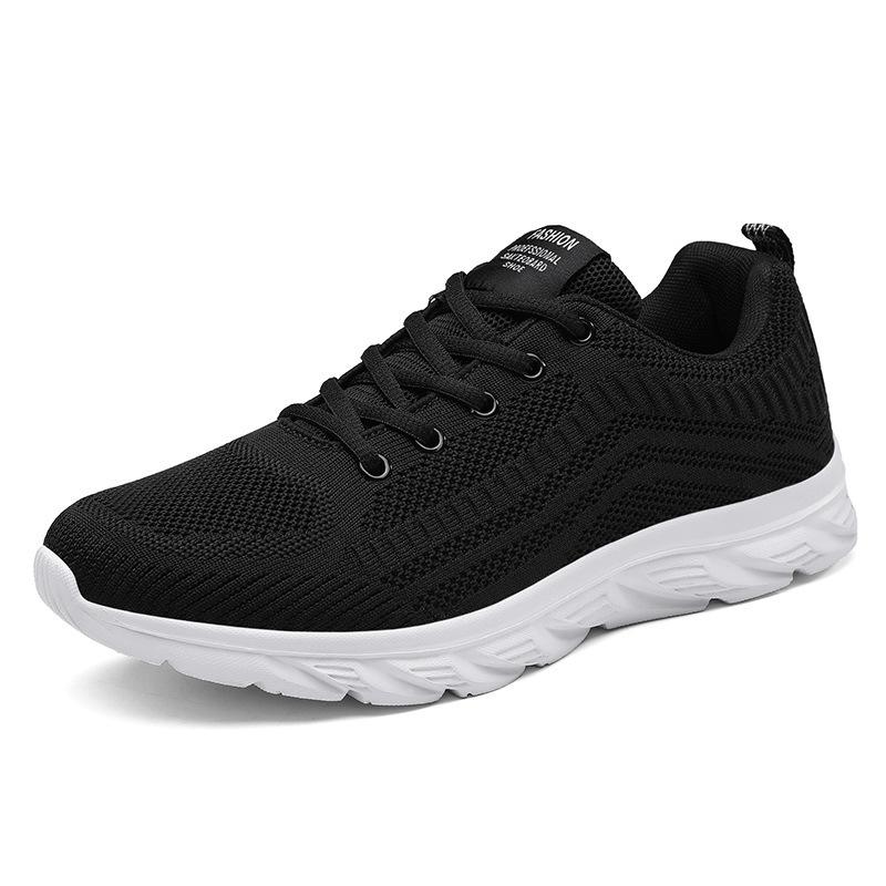 Fashion Sports Men Running Jogging Shoes Casual Sneakers Outdoor Lace Up Breathable Mesh Light Tennis Outdoor Walking Size