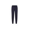 Embroidered Logo Tennis Straight Leg Lace-Up Casual Knit Sports Pants Women Pants Dark-Blue A11W343613F-NV