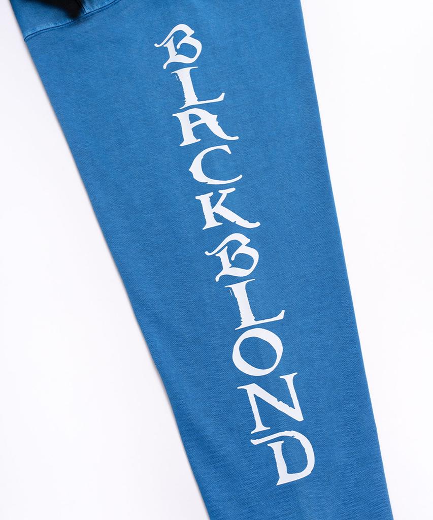 BLACKBLOND Vividi Хаос Патч Пигмент Лонгслив (Ocean Blue)