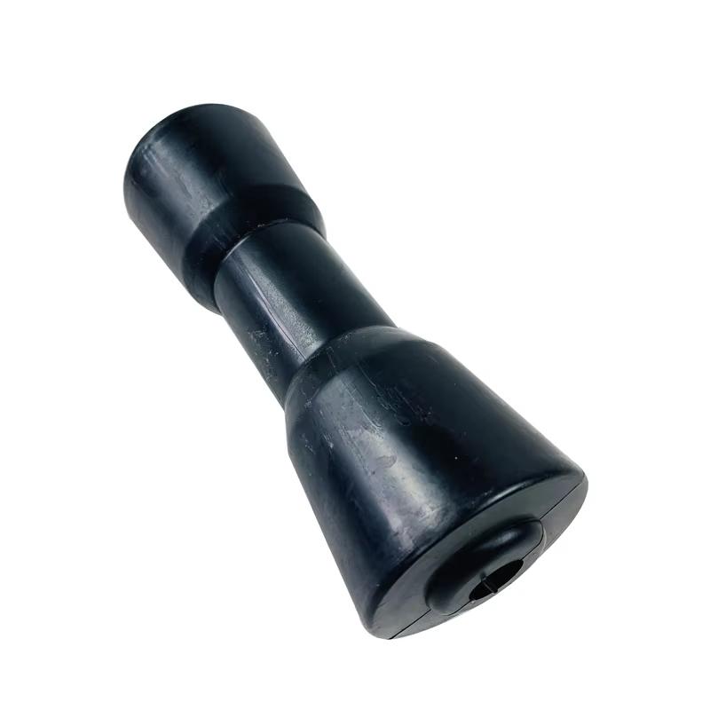 EgoTrailer 1pc Boat Trailer Keel Roller 8" Black Hard Plastic PE 200mm Self Centering trailer accessories parts