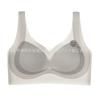 Ice silk beautiful back gathering fixed cup lifting comfortable breathable light bra cover