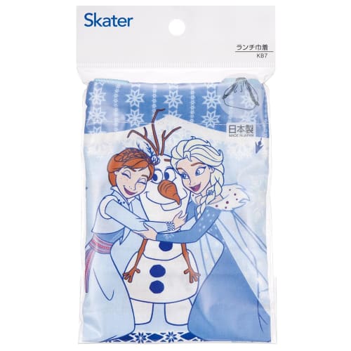 Skater Children's Lunch Box Drawstring Bag Disney Frozen 24 Made In Japan KB7-A