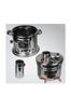 Stainless Steel Samovar Wood Burning Coal Stove Camping Kettle Tea Kettle & BBQ Multi Cooking