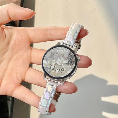 Тонкий ослепительный лазерный ремешок для часов 22 мм, 20 мм, 18 мм, 14 мм, 12 мм для Samsung Galaxy Watch 5, 4, 4, классические 40/44/42/46 мм для Huawei GT4