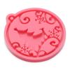Cake Tools Candy Chocolate Silicone Moulds Christmas Ball Mold Jewelry Making Tool Keychain Molds
