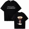 Sabrina Carpenter Espresso Album Merch Tees Harajuku Men's Woman O-Neck T-Shirts Summer Loose 100% Cotton Oversized T-shirt Tops
