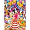 Tenyo [Made In Japan] 108 Piece Hologram Piece Jigsaw Puzzle Disney Happy Birthday! (18.2x25.7cm) D-108-961 Comes with Glue, Spatula, and Service Card