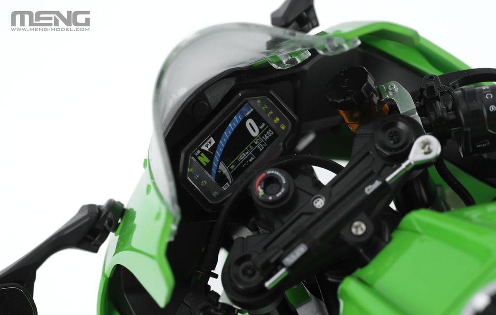 GSI Creos Модель Monmodel Kawasaki Ninja Пластиковая сборная модель 1/9 ZX-10RR (Многоцветная версия) MMT-008S (Мотоцикл)
