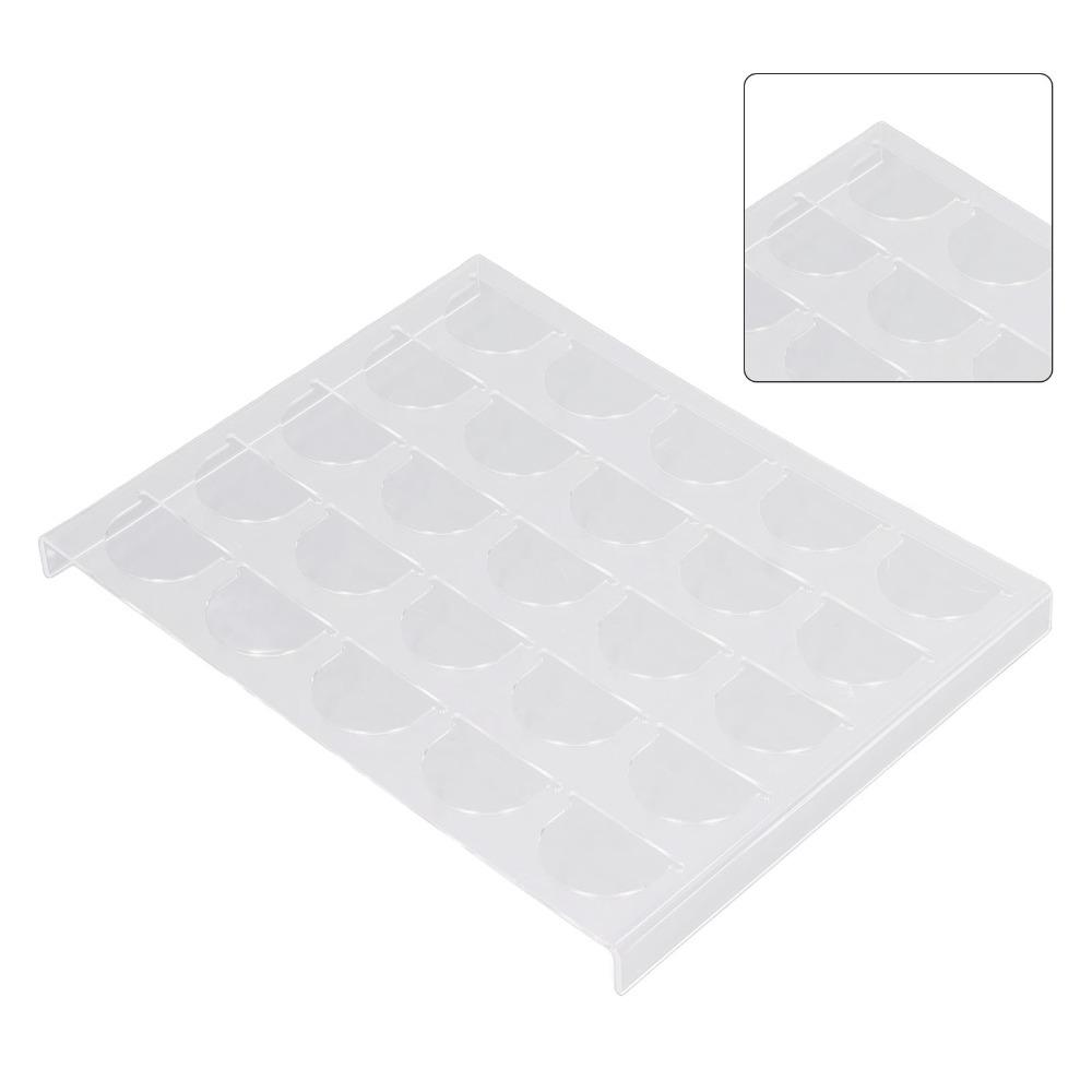 Under Drawer Storage Coffee Capsule Holder Holds 25 Capsules Capsule Storage Drawer For Kitchen