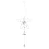 Retro Wind Chime Decorative Cast Iron Bell for Gardens Patios Vintage Outdoor Hanging Chimes Good Luck Angel Sound