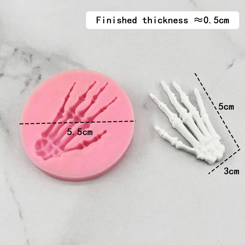 Силиконовая форма для печенья в виде летучей мыши из мультфильма «Сделай сам», инструмент для выпечки шоколадной помадки, принадлежности для украшения торта на Хэллоуин и фестиваль привидений ARI